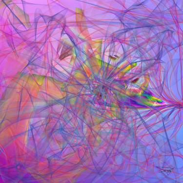 Digital Arts titled "Ellipse" by Lotus20artabstrait, Original Artwork, Digital Painting