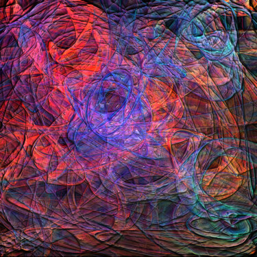 Цифровое искусство под названием "Invisible mais odor…" - Lotus20artabstrait, Подлинное произведение искусства, Цифровая жив…