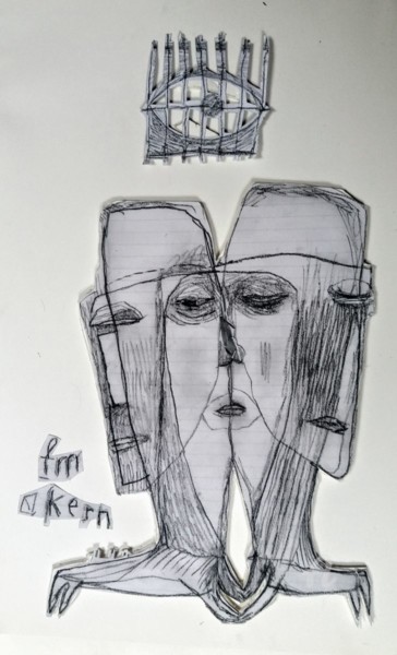 Drawing titled "Im-kern-Lou Le Cabe…" by Lou Le Cabellec, Original Artwork