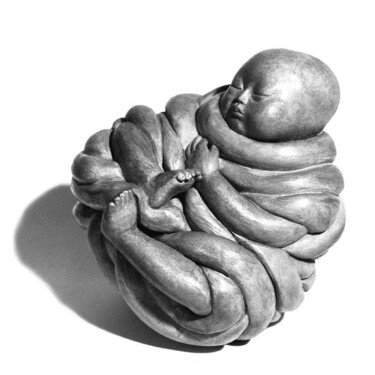 Sculpture titled "Emmitouflée" by Lou Perdu, Original Artwork, Other