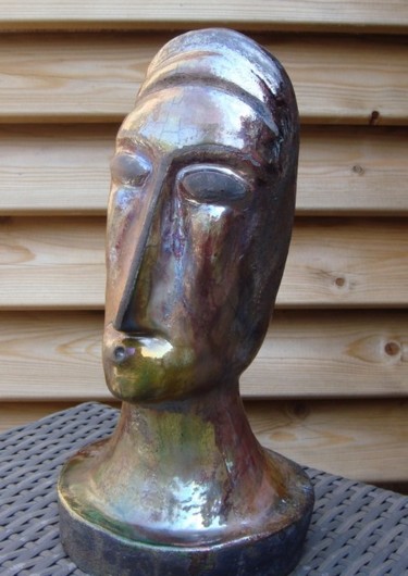 Sculpture intitulée "inca_3_site.JPG" par Sandrine Lascols, Œuvre d'art originale