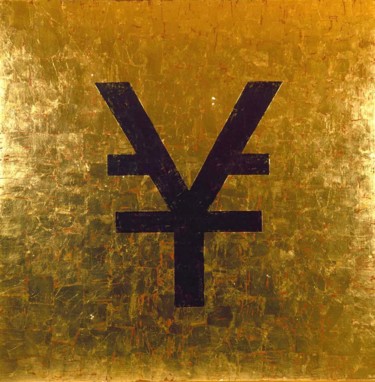 Painting titled "yen-2003.jpg" by Luciana, Original Artwork, Tempera