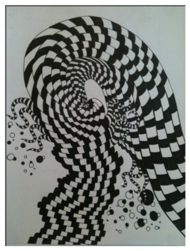 The Vortex (original) 8.5x11 in ©2011 by John Loughlin III