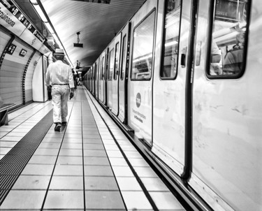 Photography titled "metro-step.jpg" by Louis Agius, Original Artwork