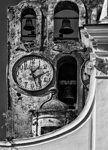 Photography titled "church-clock-1.jpg" by Louis Agius, Original Artwork