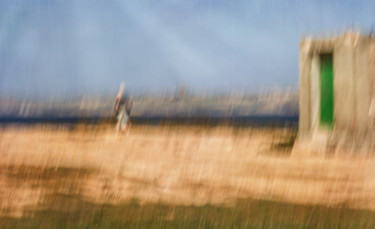 Photography titled "green-door.jpg" by Louis Agius, Original Artwork