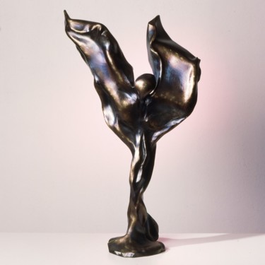 Sculpture titled "L'ENVOL" by Louis Brachet, Original Artwork, Metals