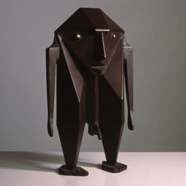 Sculpture intitulée "JE M'EN FOUS" par Louis Brachet, Œuvre d'art originale, Métaux