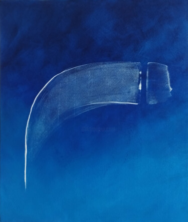 Картина под названием "Contact" - Louis Garcia, Подлинное произведение искусства, Акрил Установлен на Деревянная рама для но…
