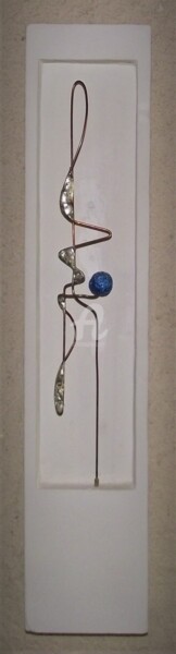 Sculpture titled "symphonie" by Louis Georges Gaume, Original Artwork, Metals Mounted on Stone