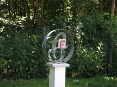 Sculpture titled "MCDLV" by Louis Georges Gaume, Original Artwork, Metals