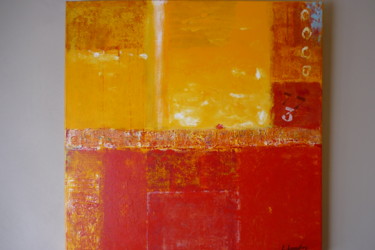 Schilderij getiteld "Détente" door Louis Lambry, Origineel Kunstwerk, Acryl