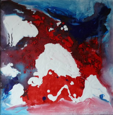 Schilderij getiteld "Winter coming soon" door Louis Lambry, Origineel Kunstwerk, Acryl