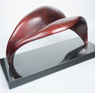 Скульптура под названием "Cresting Wave" - Louis Moffett, Подлинное произведение искусства, Бронза