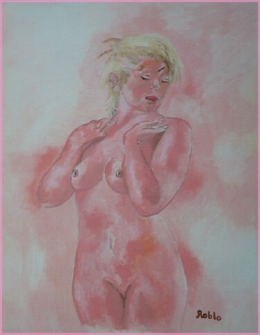 Peinture intitulée "Denise" par Louis Roblo, Œuvre d'art originale