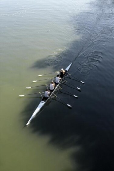 Fotografia intitolato "AVIRON A BOULOGNE B…" da Louis Runemberg, Opera d'arte originale