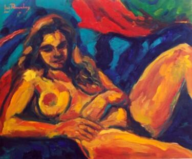 Pintura intitulada "MARIE  (ARTPRICE, A…" por Louis Runemberg, Obras de arte originais