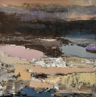 Pintura titulada "Terre à terre" por Louisa Vernet-Déan, Obra de arte original, Acrílico Montado en Bastidor de camilla de m…