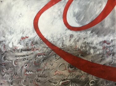 Peinture intitulée "Lignes de vie" par Louise Mauger, Œuvre d'art originale, Acrylique