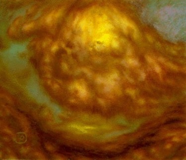 Painting titled "Cloudburst" by Louis Pirro, Original Artwork