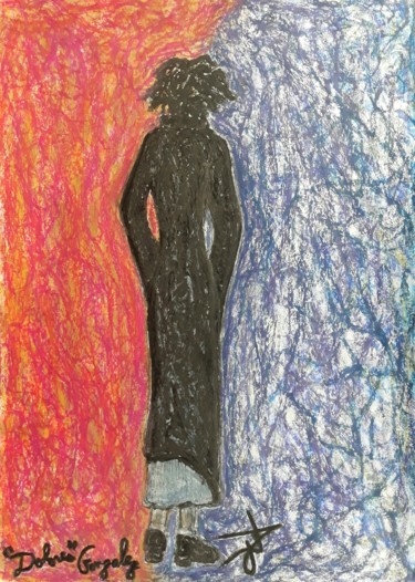 Рисунок под названием "Dolorès Gonzalez (I)" - Lou Ysar, Подлинное произведение искусства, Пастель