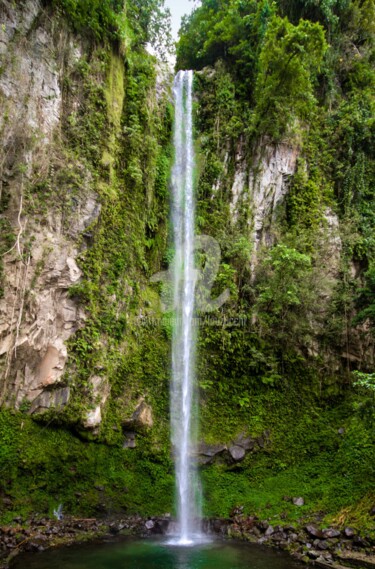 Photographie intitulée "Philippine Waterfall" par Lou Zucchi, Œuvre d'art originale