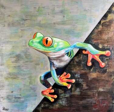 sensibilité Peinture intitulée "sensibilité" par Lovanart, Œuvre d'art originale, Acrylique