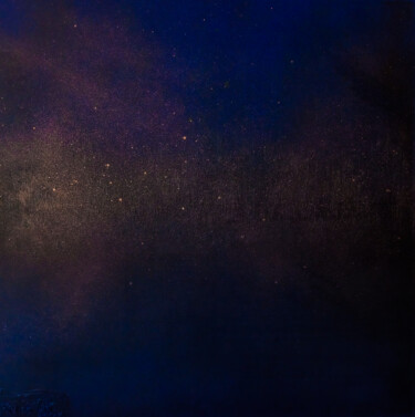 Картина под названием "Abstract XII" - Low, Подлинное произведение искусства, Акрил Установлен на Деревянная рама для носилок