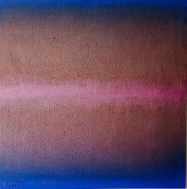 Картина под названием "Abstract XIV" - Low, Подлинное произведение искусства, Акрил Установлен на Деревянная рама для носилок
