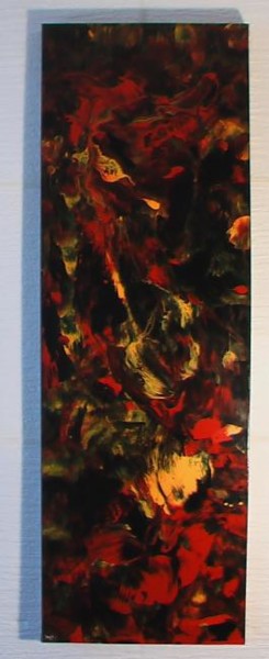 Peinture intitulée "lys et orchydées" par Loyd, Œuvre d'art originale