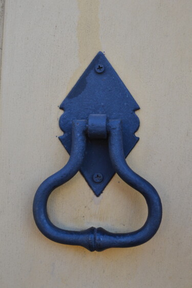 Photography titled "Door Knocker Ouro P…" by Luiz Pantaleão (Panta), Original Artwork, Non Manipulated Photography