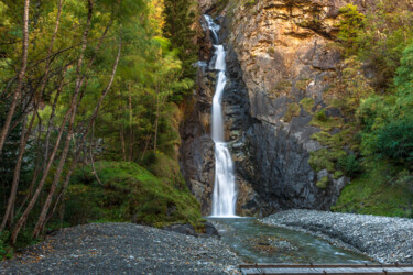 Photographie intitulée "cascade-de-la-pisse" par Lecointre Patrick Artiste - Photographe, Œuvre d'art originale, Photographi…