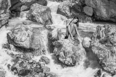 Photographie intitulée "La sirène" par Lecointre Patrick Artiste - Photographe, Œuvre d'art originale, Photographie numérique