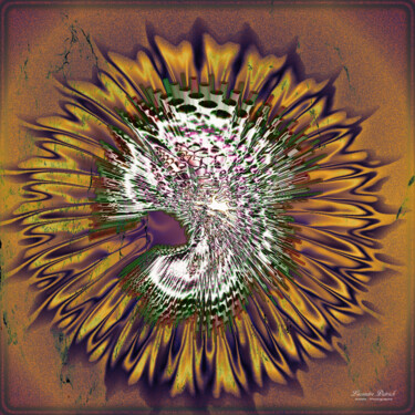 Digital Arts titled "abstract organ" by Lecointre Patrick Artiste - Photographe, Original Artwork, Digital Painting