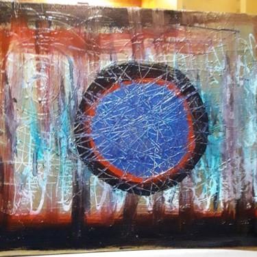 Painting titled "BLU" by Luana Cianti, Original Artwork