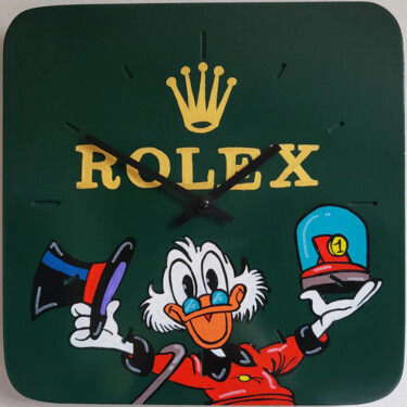 "Rolex clock" başlıklı Heykel Luana Muntoni (MunLu) tarafından, Orijinal sanat, Akrilik