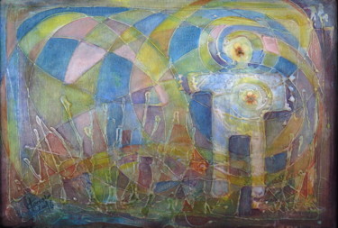 Painting titled "Heartland" by Ľubomír Korenko, Original Artwork, Acrylic
