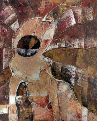 Painting titled "Salome [dance of th…" by Ľubomír Korenko, Original Artwork, Oil