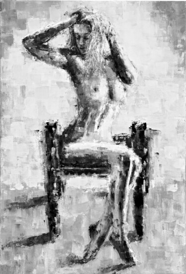 Картина под названием "Early Morning" - Lubosh Valenta, Подлинное произведение искусства, Акрил Установлен на Деревянная рам…