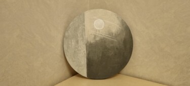 Картина под названием "Луна" - Любовь Карташова, Подлинное произведение искусства, Акрил