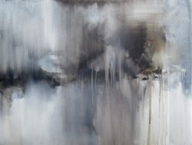 제목이 "Fréquence (60x80cm)"인 미술작품 Luc Andrieux로, 원작, 아크릴 나무 들것 프레임에 장착됨