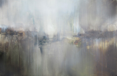Картина под названием "Vibration (75x115cm)" - Luc Andrieux, Подлинное произведение искусства, Акрил