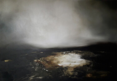 Картина под названием "Apaisement (81x116c…" - Luc Andrieux, Подлинное произведение искусства, Масло Установлен на Деревянна…