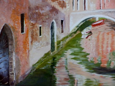 Peinture intitulée "Venise" par Luc Manoury, Œuvre d'art originale