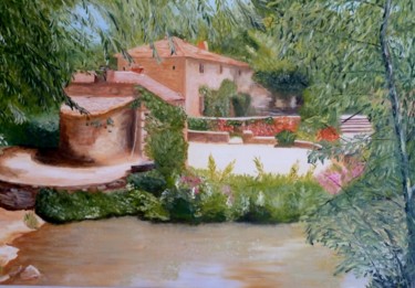 Painting titled "Puy du Fou" by Luc Manoury, Original Artwork
