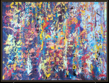 Painting titled "Galerie Supreme 185…" by Luc Mora, Original Artwork, Acrylic