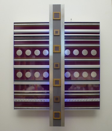 Художественная композиция под названием "Electro B12" - Luc Obukow, Подлинное произведение искусства, Светильник