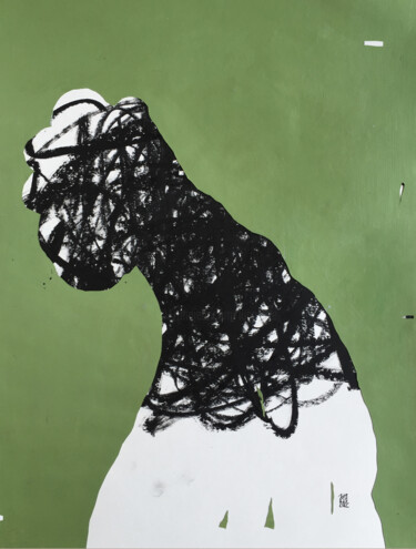 Коллажи под названием "INCESSANT NOISE" - Luc Pierre, Подлинное произведение искусства, Бумага