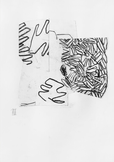 Collages intitulée "SHORT STORY no1" par Luc Pierre, Œuvre d'art originale, Papier
