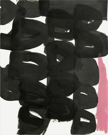 Malarstwo zatytułowany „INK” autorstwa Luc Pierre, Oryginalna praca, Atrament